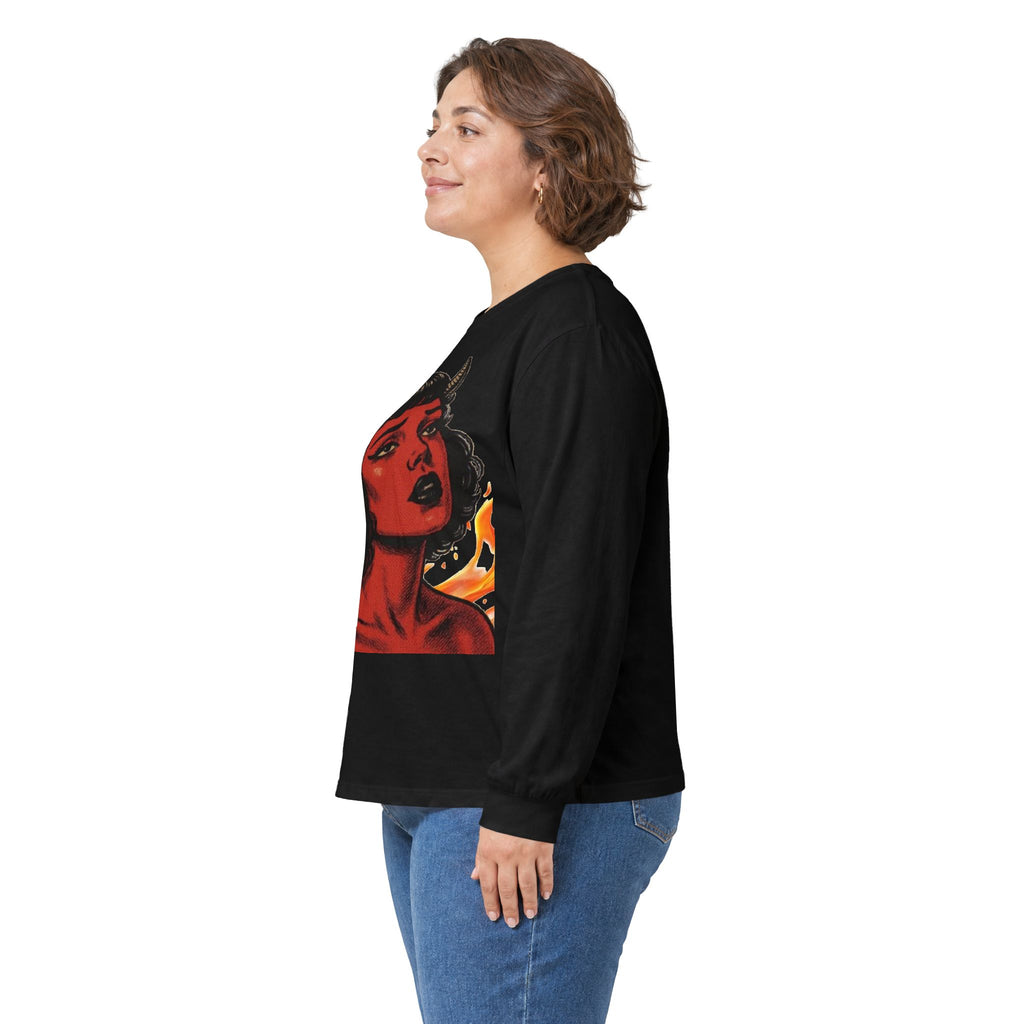 It's Getting Hot in Here Long Sleeve Tee by The Real Horror.