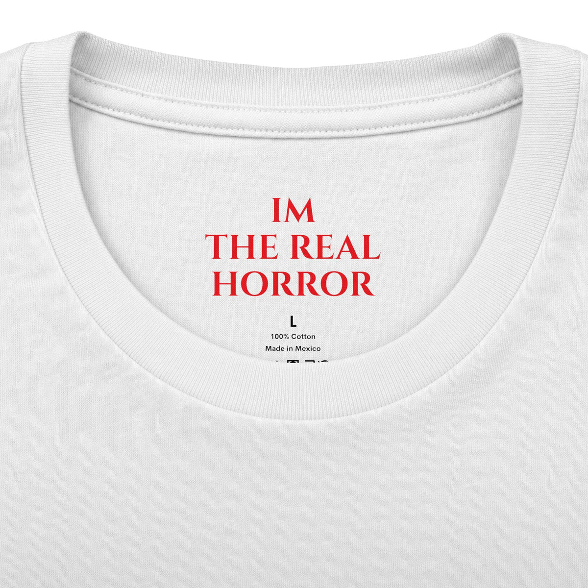 Live or Die Tee horror fan graphic shirt product image
