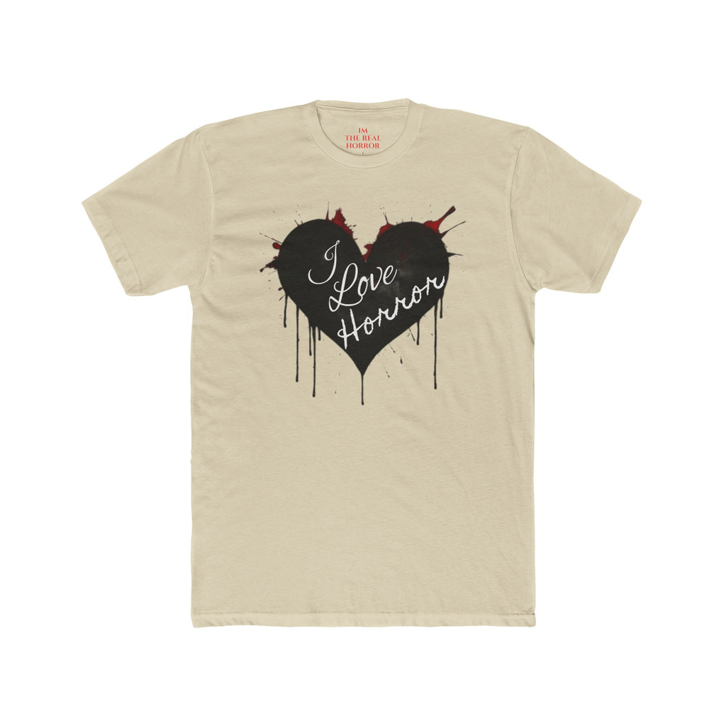 I Love Horror Tee by The Real Horror.