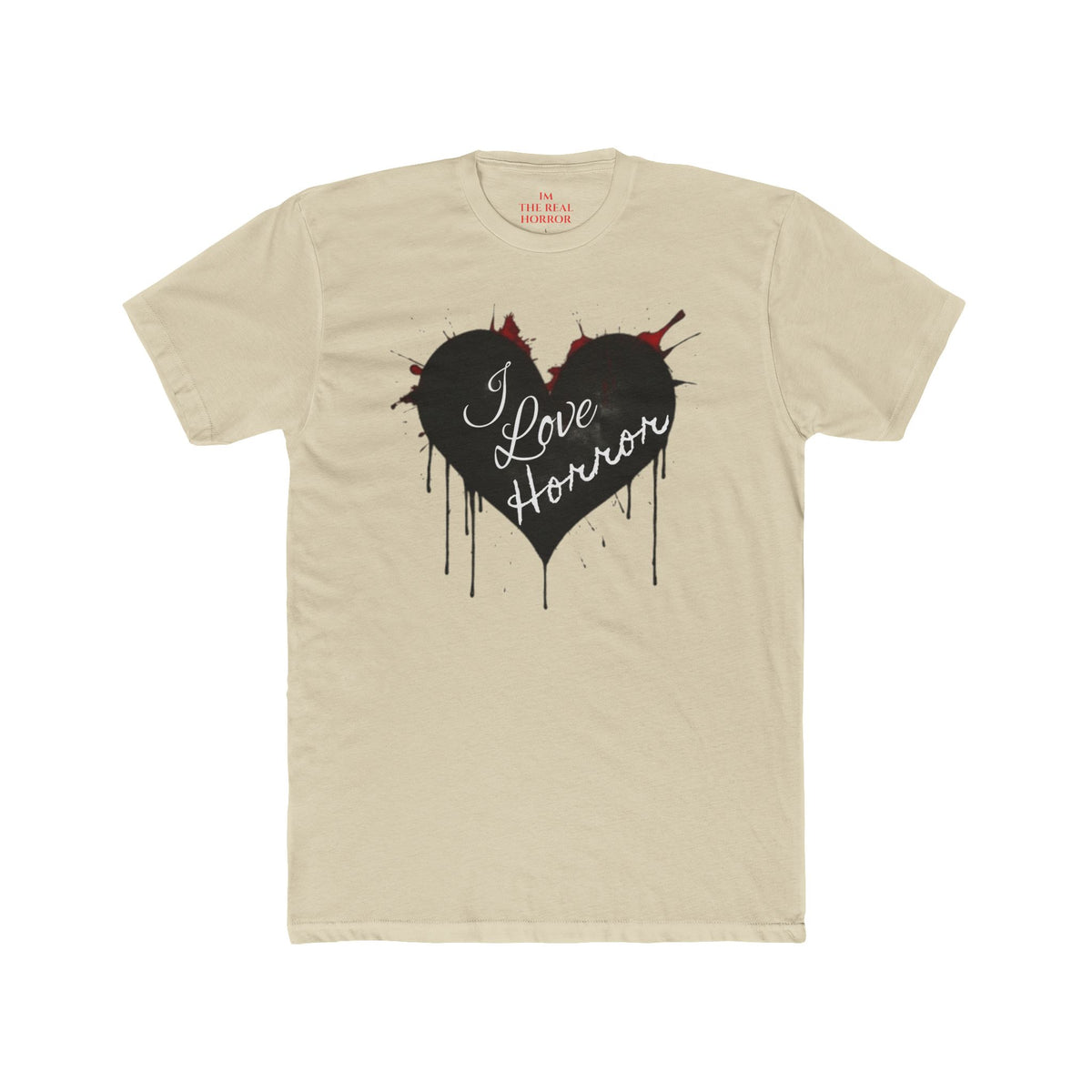 I Love Horror Tee by The Real Horror.