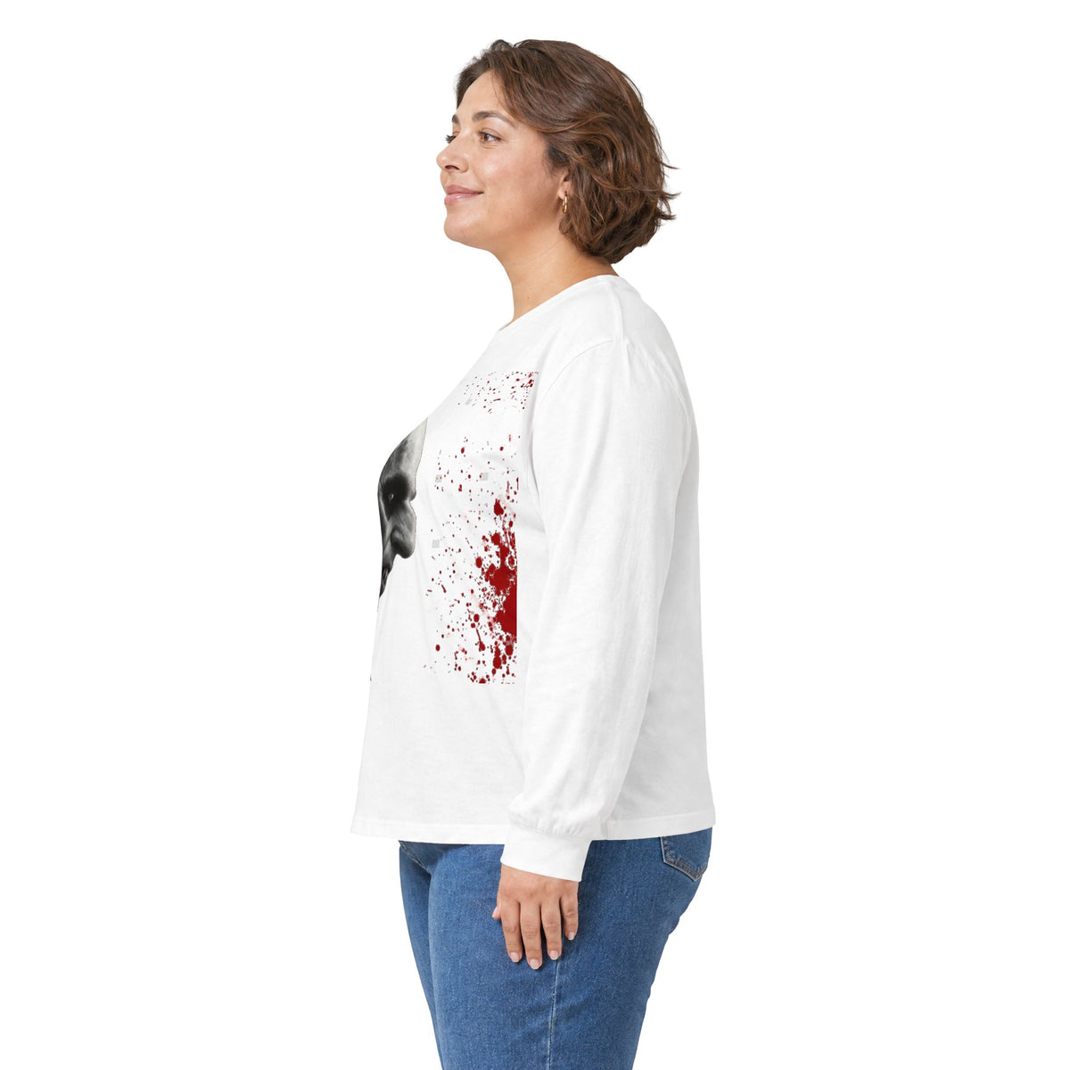 All Original Vampire Long Sleeve Tee by The Real Horror.