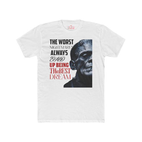 I Was Made for You Tee in White by The Real Horror.